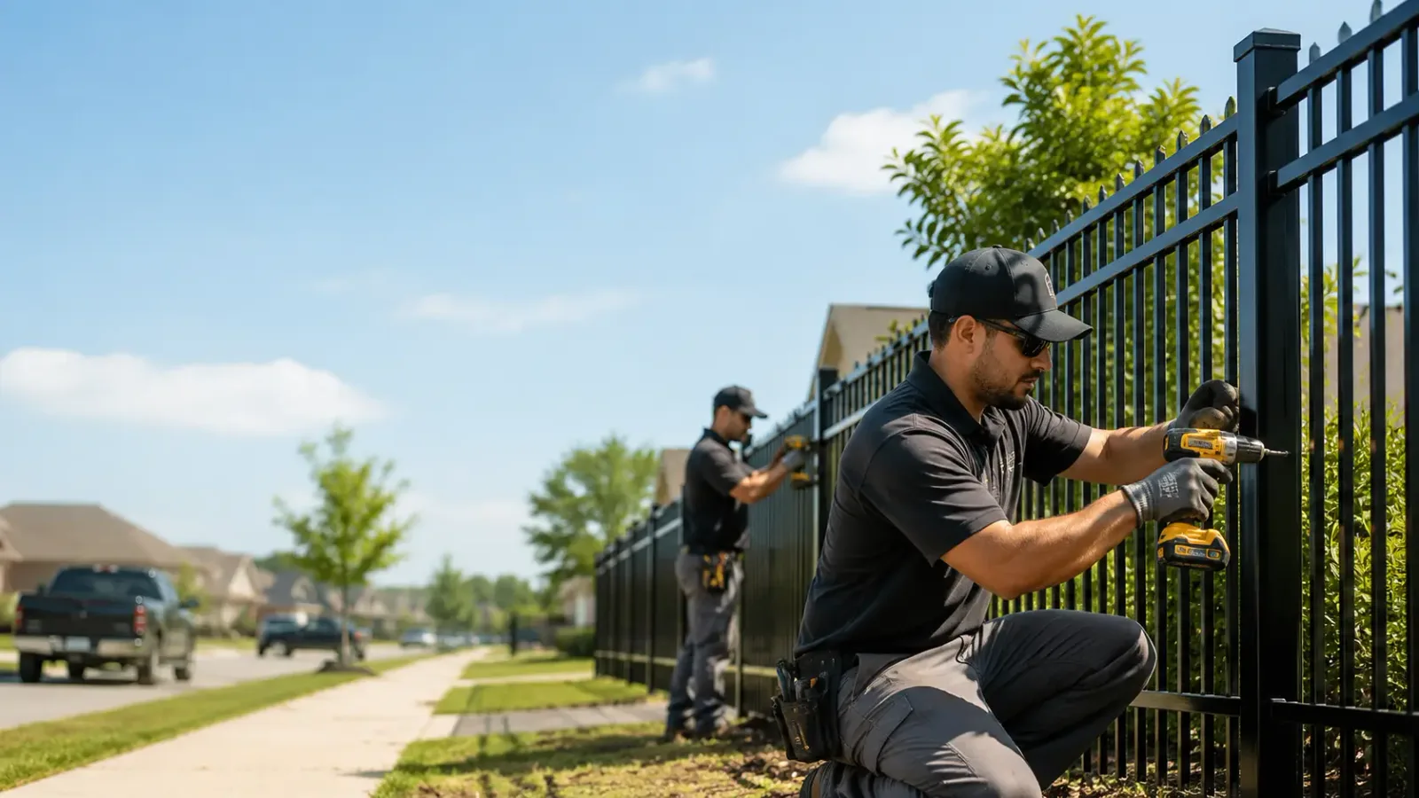 Metal Fence Installation in Elkins, AR